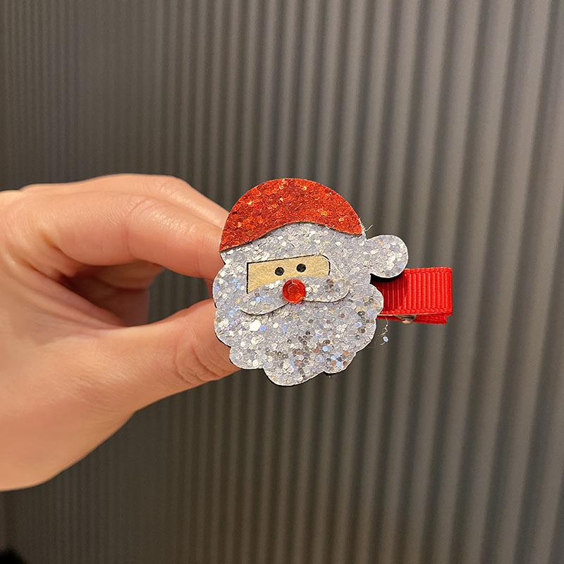 Mori Style Cartoon Santa Hair Clip for Children & Parent-Child Photography