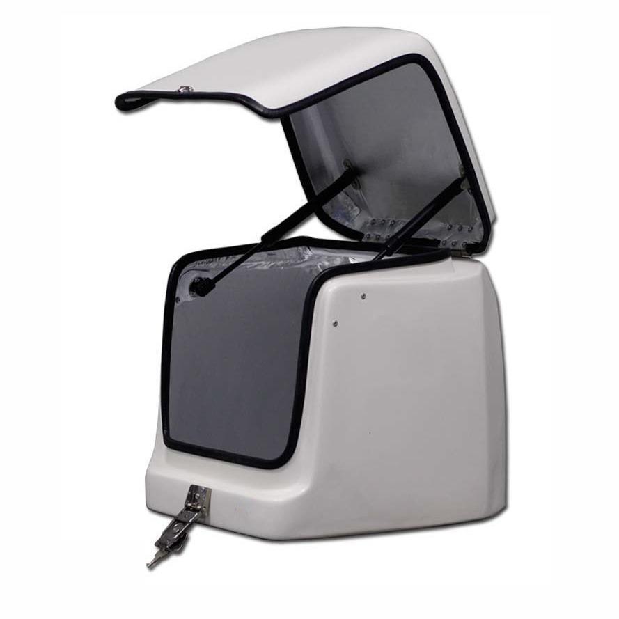 Motorcycle Tail Storage Box: Large Capacity, Insulated Food Preservation for Electric Bikes
