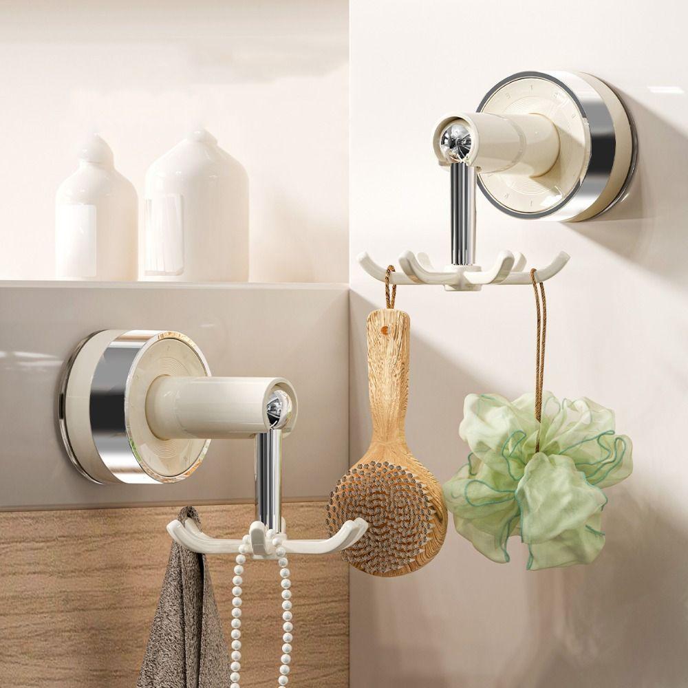 360 Rotatable Wall Mounted Hanger 6 Claw Hook Wall Hanging Hooks Cooking Accessories