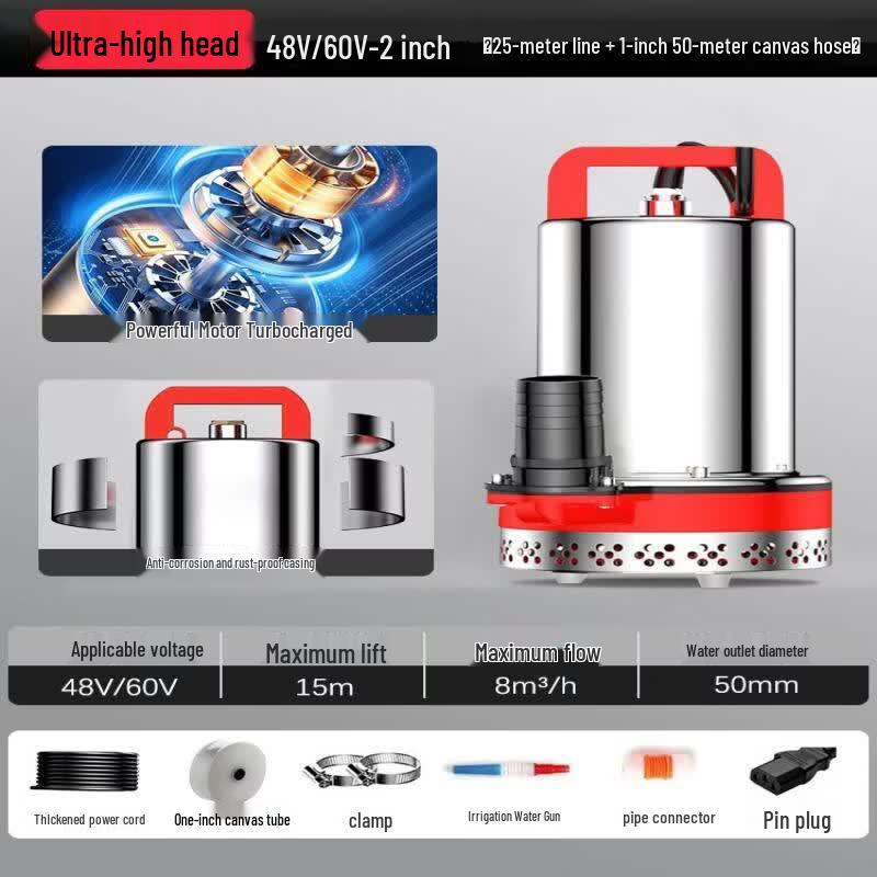 Electric Vehicle DC Submersible Water Pump