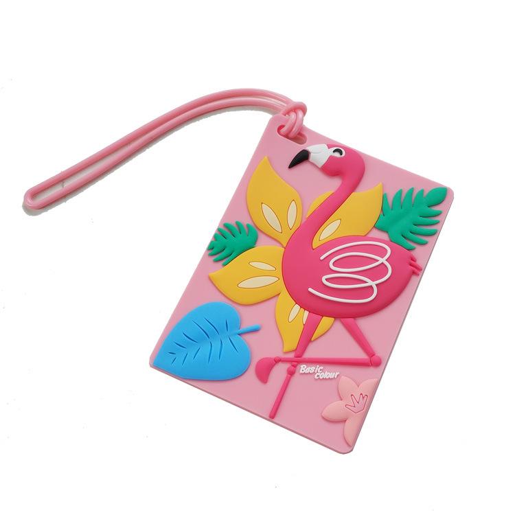 Unicorn Flamingo Suitcase with Cross-Border TikTok Influencer Tag