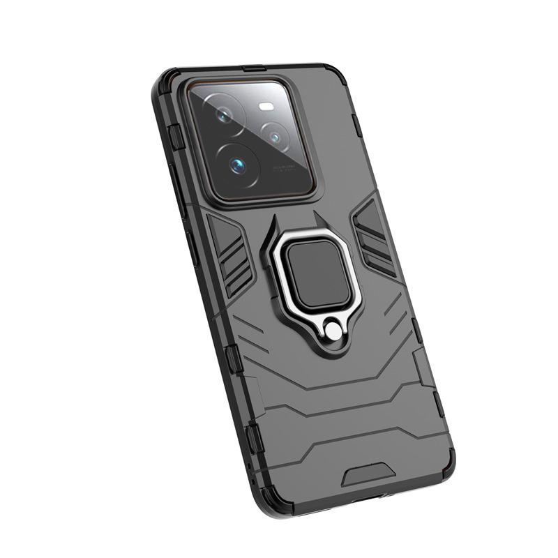Applicable to OPPO RealmeGT7Pro Black Panther mobile phone case RealmeGT6 bracket Realm anti-drop protective case