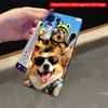 2DFlat Samsung phone case Sunny Pet Squad Selfie Phone Case Applicable to Galaxy S22 S23 S24 S25ULTRA S26 A12 A13 A14 A15 A16  A34 A35 A54 A55