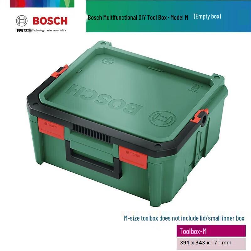 Bosch Modular Stackable Toolbox M CN plug (adapter included)