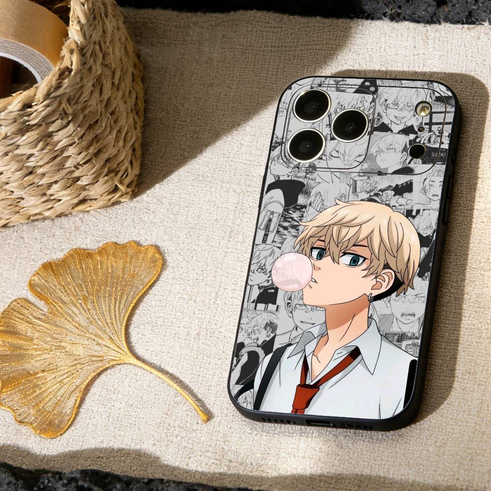 T-Tokyo R-Revengers Lover Essential Phone Case For iPhone 17, 16,15,14,13,12,11 X XR Plus,Others Soft Black Cover
