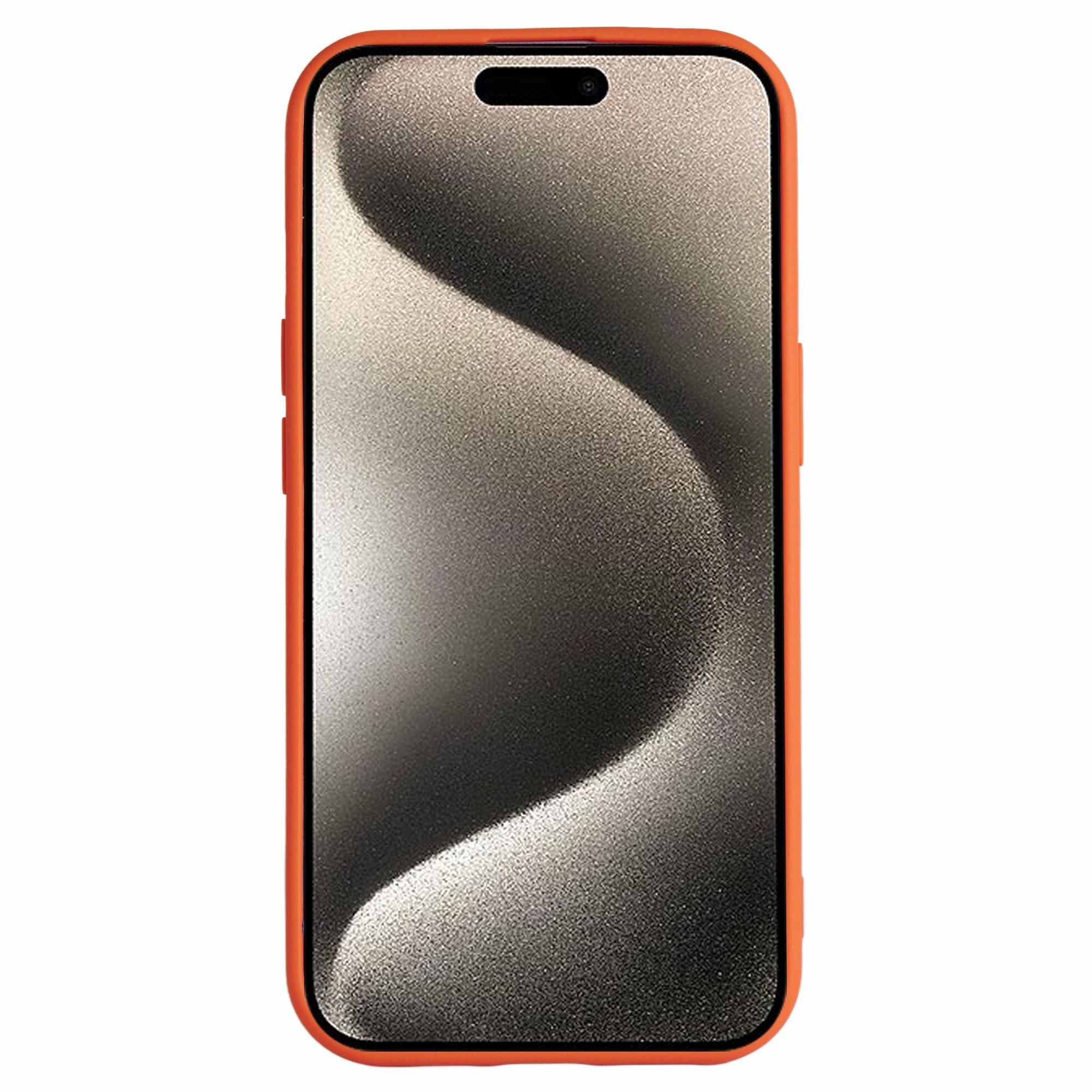 

For iPhone 16 Pro Case Litchi Texture TPU Shockproof Phone Cover Pink