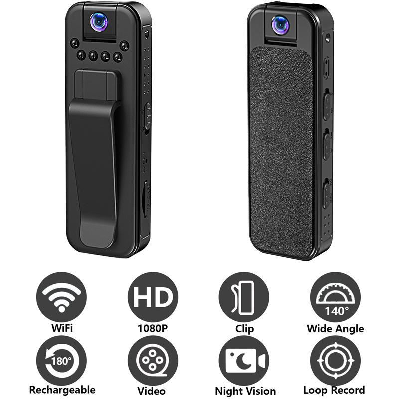 1080P HD Wearable Voice Recorder & Camera for Cycling and Law Enforcement
