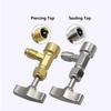Single Puncture Installation R134A Can Tap Kit Controlled Gas Transfer Easy Installation Air-conditioning Installation
