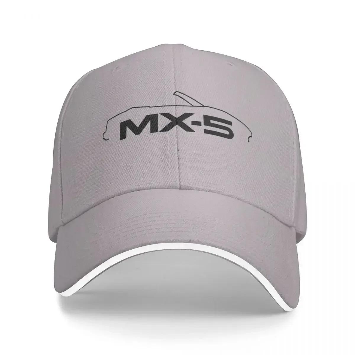 BIPIPOP CAP 2024 Nieuwe Letters Print Baseballpet M-Mazdaed MX5 Mannen Vrouwen Hip Hop Petten Verstelbare Gepersonaliseerd Logo Buiten Sport Snapback Pet Cadeau as picture