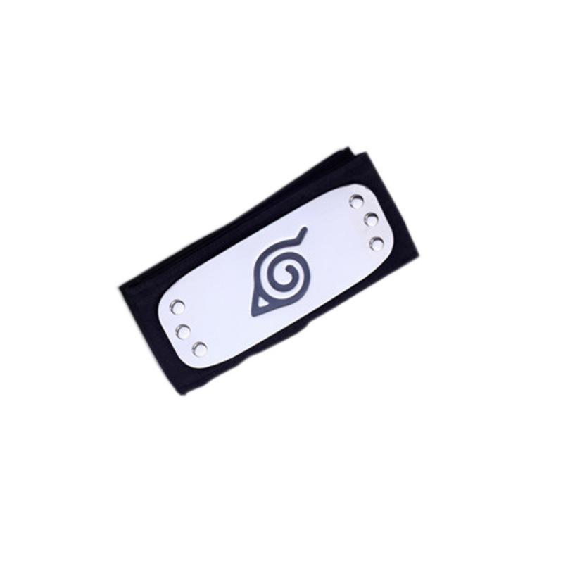Hokage peripheral cosplay headband Hokage forehead protection Konoha head wear logo, Naruto forehead with headscarf