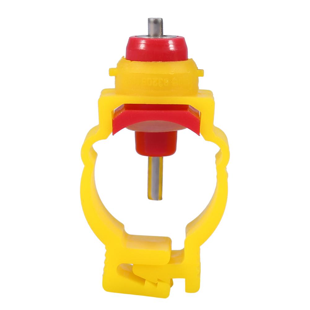 20pcs/pack Automatic Chicken Feeder Nipples   Poultry Water Drinking Dispenser for 20mm Pipe