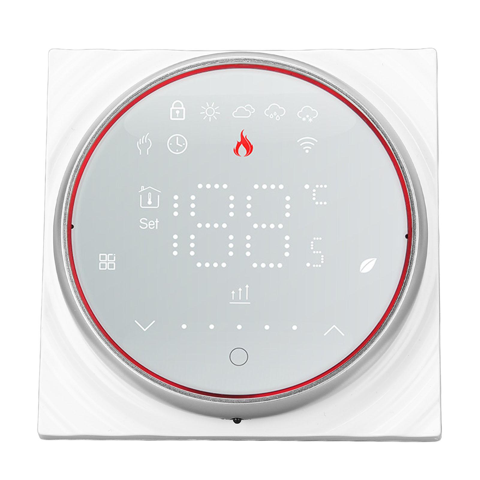 Smart Home Thermostat LED Display Programmable Floor Hting Controller for Household Appliances AC