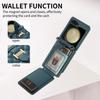 Z FLIP5 Small Diamond Color Matching Crossbody Phone Case with Card Holder.
