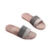 Summer Non-Slip Linen Slippers for Couples - Breathable, Odor-Free Indoor Footwear