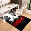 Gomorrah Printed Carpet, Rug for Office Chair Living Room Bedroom Kitchen Room Decor Gifts.