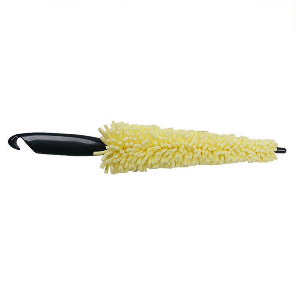 1Pc Car Wheel Cleaner Brush Tire Rim Cleaning Tool Auto Scrub Washing Vehicle Washer Dust Cleaner Sponge Car Washer for Any Car