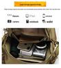 Men's Large Capacity Camouflage Tactical Backpack for Hiking, Cycling, and Mountaineering