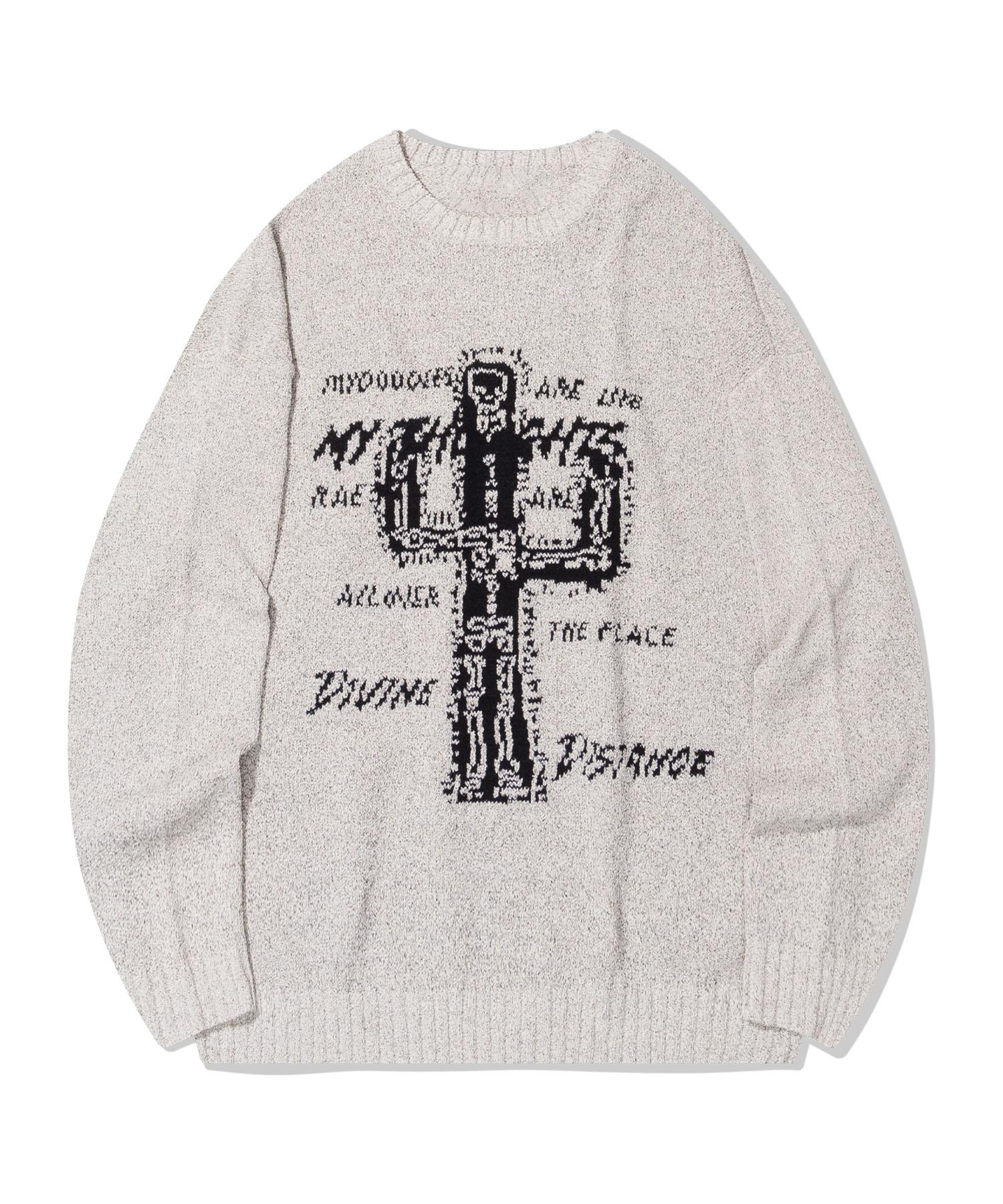 Divine Distance Cactus Knit [Ivory] L