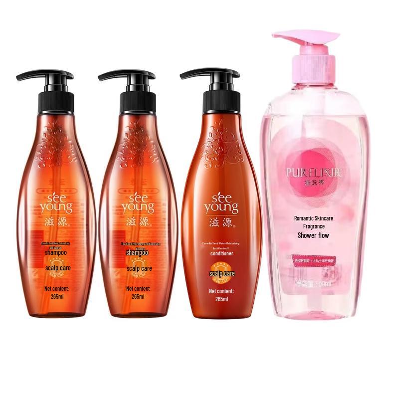 

Seeyoung Tea Seed Hydrating Anti-Dandruff Hair & Body Care Set