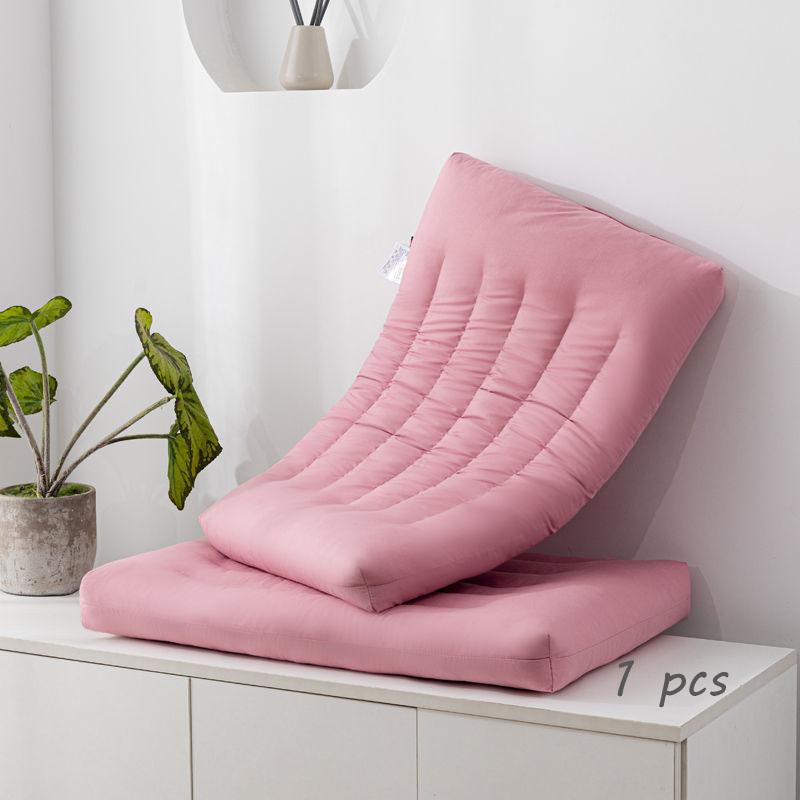 Niedriges Kissen, Kissenkern, 100 % Baumwolle, Kissen, Nackenschutz für Erwachsene, reine Baumwolle, niedrig, weich, flach, Hotelkissen, Zuhause, Einzelpackung