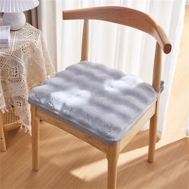 Plush Seat Cushion Square Chair Pads Home Bedroom Area Rugs Carpet Floor Pillow
