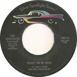 

7inch Record EASYBEATS Friday On My Mind XW114 UNITED ARTISTS US Rock Used