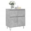 VidaXL Buffet Concrete Grey 60x35x70 Cm Engineered Wood 831120