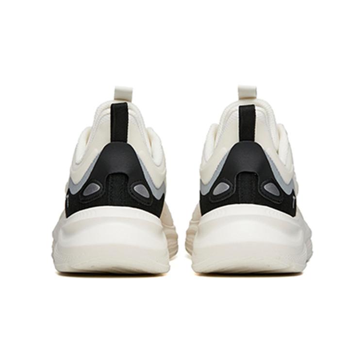 New Anta Ling Yun 2 Slip Resistant, Abrasion Resistant, Breathable Low Top Running Shoes Men's White Black 112145541R-6