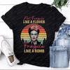 Not Fragile Like A Flower Fragile Like A Frida Kahlo T-Shirt Frida Kahlo Mexican Feminist Shir