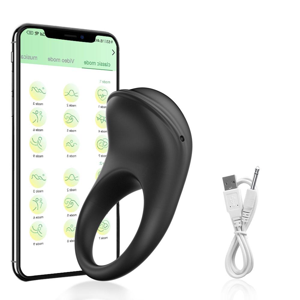 Sex Toy Cock Ring Penis Lasting Ejaculation Delay Stimulator Enhancement Vibrating Ring Cock Ring for Man Couple Seme Ring Cock
