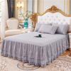 Lace Princess Bedspread Bed Skirt Style Dustproof Decorative Bedspread Big Heming 1.5/1.8/2m Mattress Anti Slip Protective Cover