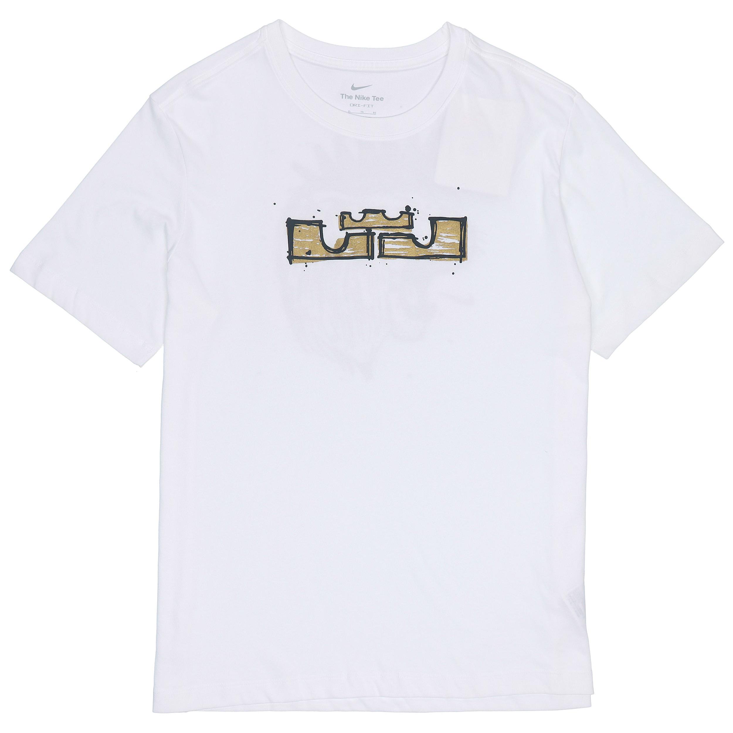

New Nike T Shirts Men White DR1292-100 XL