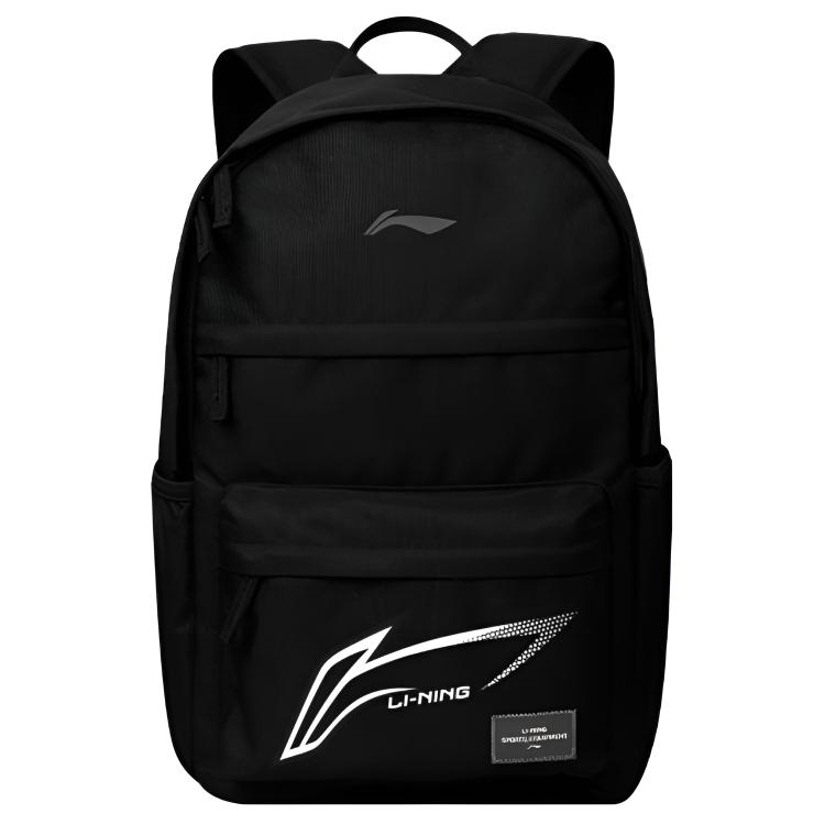 Полиэстеровый рюкзак Li Ning Унисекс Черный YBSV039-4A1