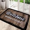 Retro Welcome Door Mat Kitchen Carpet Floor Mat Soft Carpet Floor Mat Home Bathroom Door Mat Kitchen Floor Mat Floor Decoration