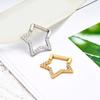 Elegant Gold or Silver Stars Nose Ring For Women Fashionable Sophisticated Design Perfect For Parties And Everyday Wear