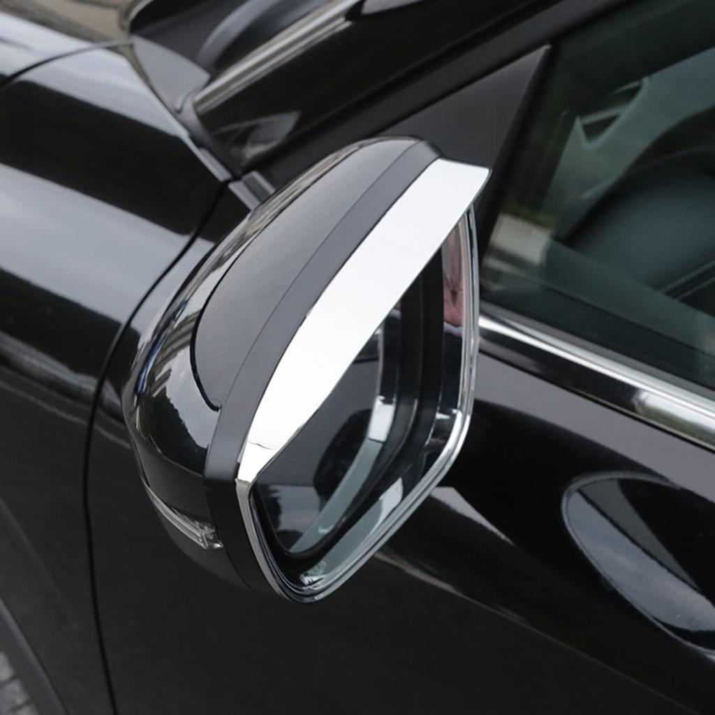 Hyorabyn New Outlander GN0W GN Series PHEV Rain Waterproof Door Mirror Covers (2021.12~Present) Mirror-Plated Finish, Protection, Dustproof, Visor,