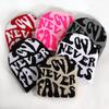2025 New Fashion Y2K Style Knitted letter Hats Men's Women's Jacquard Hats Outdoor Sports Riding Fashion Warm Hat