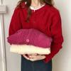 Autumn and Winter New Lazy Retro Knitted Sweater Cardigan Women's Loose Outer Coat Women's Round Neck Short