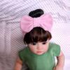 New Year Christmas Infant Baby Girl Hair Accessories Wig Hat 0-1Y Newborn Children Kids Girls Bow Cosplay Headbands Headwear
