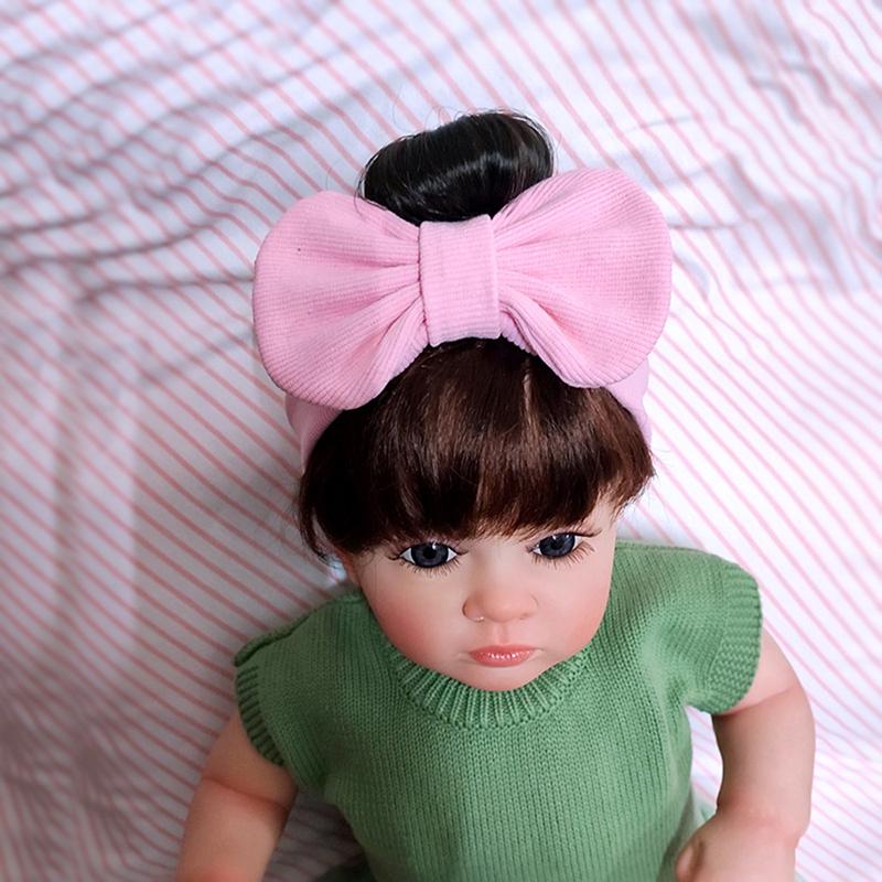 New Year Christmas Infant Baby Girl Hair Accessories Wig Hat 0-1Y Newborn Children Kids Girls Bow Cosplay Headbands Headwear