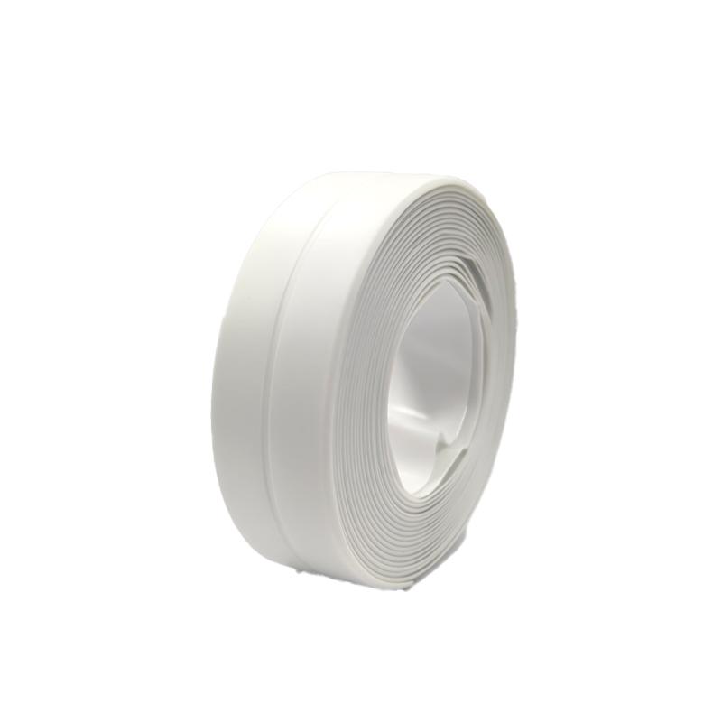 PVC Waterproof Self-adhesive Sealing Tape Bath Toilet Caulk Tape Sealant Strip Kitchen Bathroom Wall Sealing Tape Sink Edge Tape