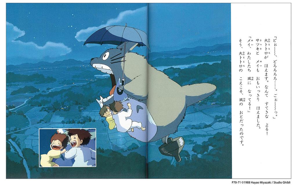 My Neighbor Totoro Anime Picture (Tokuma Book)