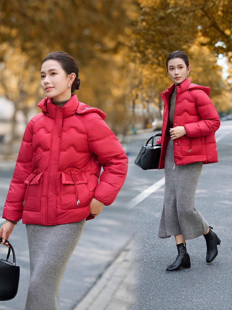 Winter Warm Fleece Coat for Middle-Aged Moms, Thick Cotton Jacket for Women, Fashion Overcoat for Senior Ladies