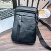 Men's Genuine Leather Multi-Functional Crossbody Fanny Pack and Phone Holder