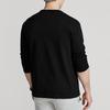 Polo Ralph Lauren Solid Plain Knit Crew Neck Long Sleeve T-Shirt Men Tops Black MNPOTSH16820171-001