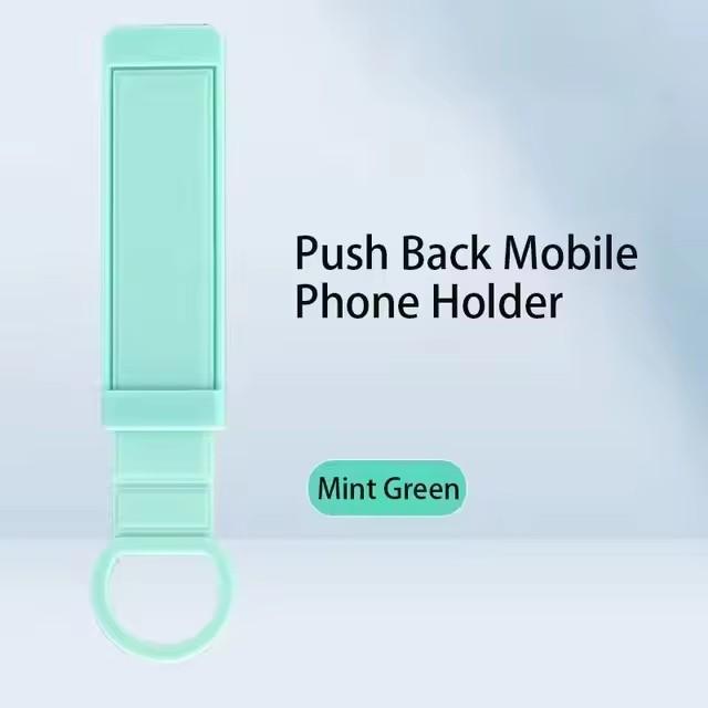 

Mobile Phone Bracket Sticky Ring Buckle Push-pull Lazy Support Function Wristband Bracket Non-slip Back Sticker