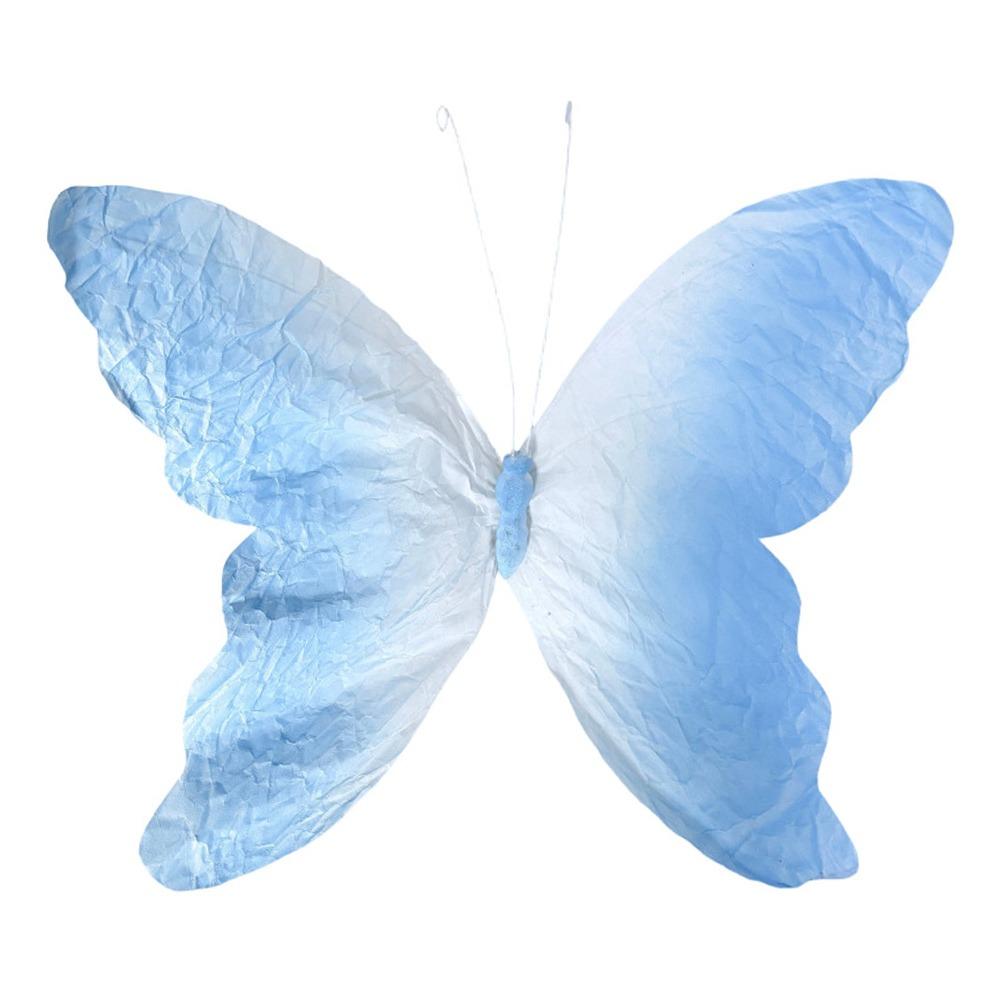 NEW 3D Artificial Paper Butterfly 30cm Large-scale Wedding Decoration Hanging Paper Material Wall Decoration Party Use