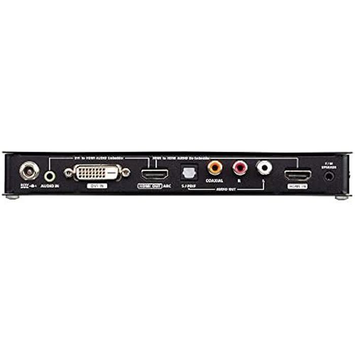 Convertisseur HDMI/DVI - ATEN - VC881 - Dé-embedder Audio - Noir - Vidéo