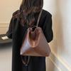 2026 Herbst und Winter Leder Tragetasche Große Kapazität Schultertasche Damen Modische Handtasche