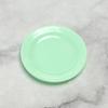 5Pcs Tableware Plastic Mini Food Plates Miniatures Miniature Colorful Dinner Plates  Dollhouse